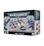 Games Workshop - Warhammer 40 -000: Paints + Tools Set