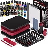 Nicpro All-in-One Kit with 18 Model Paints & Wet Palette