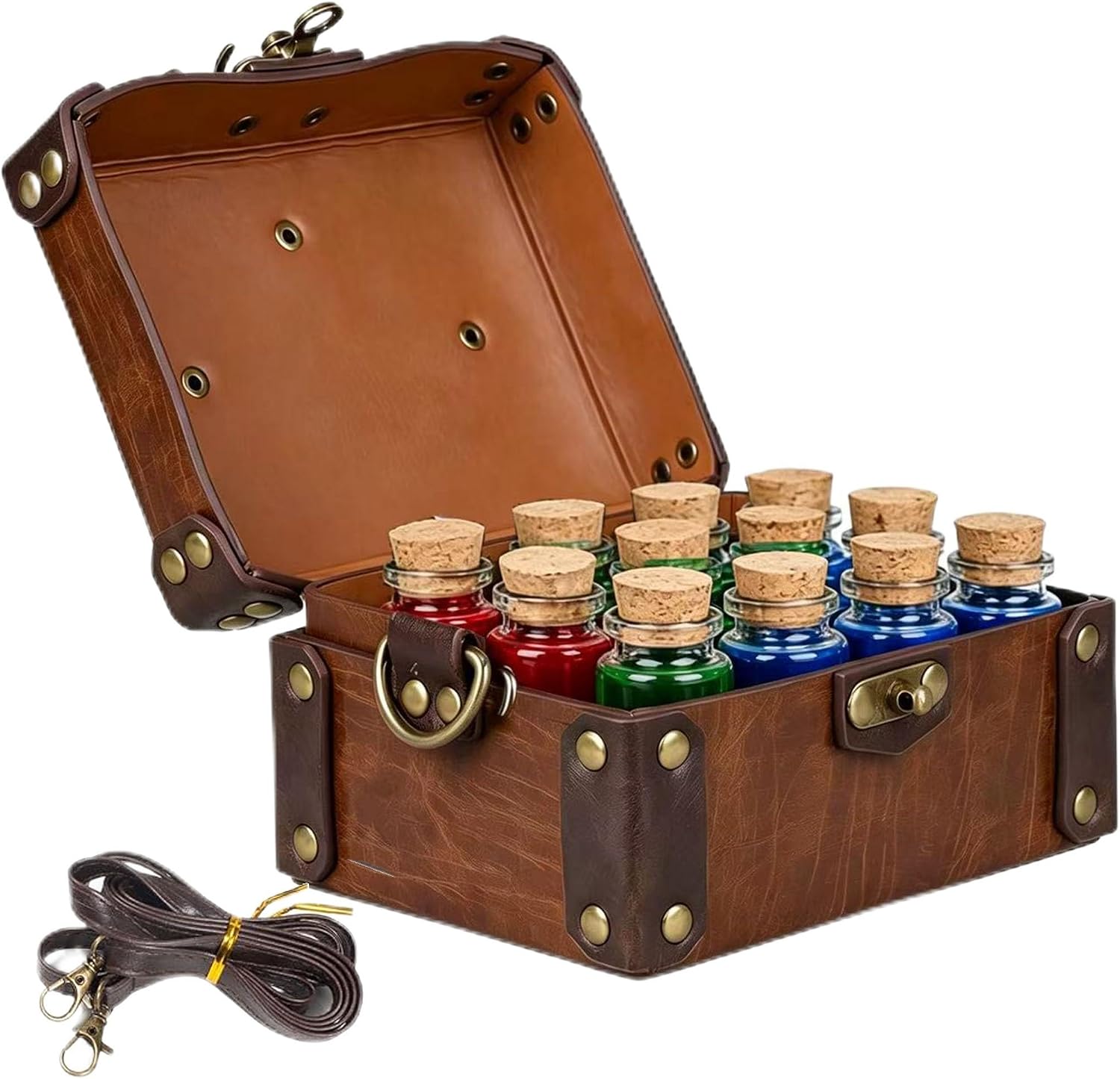Potion Vial Box Alchemy Crossbody Bag