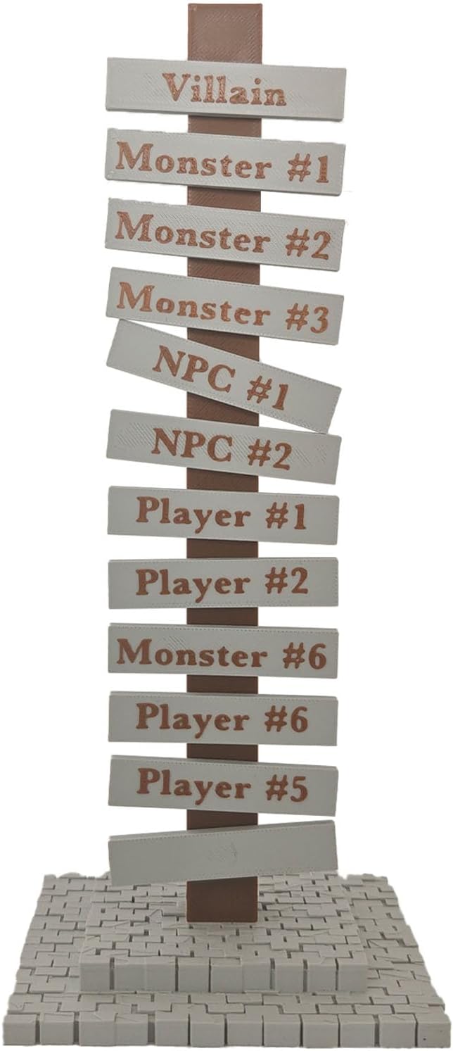 TCGADVN Magnetic Turn-Order Initiative Tower